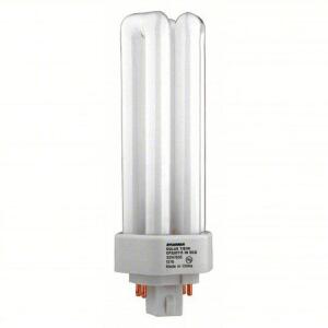 DESCRIPTION: (1) BOX OF (49) PLUG-IN CFL BULB, 4 PIN BRAND/MODEL: SYLVANIA #56GK72 RETAIL$: $297.50 TOTAL SIZE: T4 QTY: 1