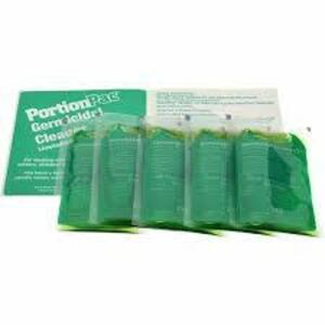 DESCRIPTION: (4) CASE OF (132) PACKETS OF GERMICIDAL CLEANER BRAND/MODEL: PORTIONPAC#201N RETAIL$: $200.00 EA SIZE: 1 OZ PER PACKET QTY: 4