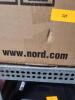 DESCRIPTION: (1) GENERAL PURPOSE MOTOR BRAND/MODEL: NORD #80LP/4 RETAIL$: $3,000.00 EA SIZE: 1.15 AMP, 332/575 VAC, 60 HZ, 1 HP, 1730 RPM QTY: 1 - 2