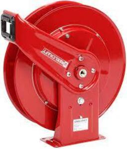 DESCRIPTION: (1) HOSE REEL BRAND/MODEL: REALCRAFT INFORMATION: RED RETAIL$: $500.00 EA SIZE: NO HOSE QTY: 1