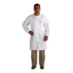 DESCRIPTION: (10) DISPOSABLE LAB COAT BRAND/MODEL: 3M #4440 INFORMATION: WHITE RETAIL$: $7.33 EA SIZE: XL QTY: 10