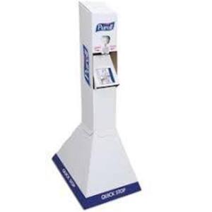 DESCRIPTION: (2) GEL HAND SANITIZER DISPENSER BRAND/MODEL: PURELL #2156-02-QFS RETAIL$: $82.72 EA QTY: 2