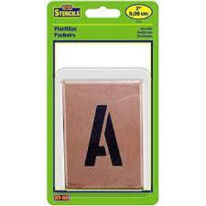 DESCRIPTION: (2) LETTER STENCIL SET BRAND/MODEL: HY-KO RETAIL$: $13.89 EA QTY: 2