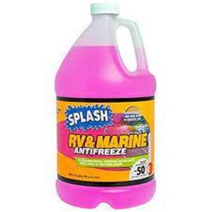 DESCRIPTION: (2) RV AND MARINE ANTIFREEZE BRAND/MODEL: SPLASH RETAIL$: $5.60 EA SIZE: 1 GALLON QTY: 2