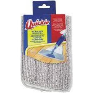 DESCRIPTION: (5) MICROFIBER PAD REFILL BRAND/MODEL: QUICKIE RETAIL$: $7.79 EA QTY: 5