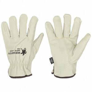 DESCRIPTION: (1) PACK OF (12) LEATHER GLOVES BRAND/MODEL: MCR SAFETY #26K730 RETAIL$: $187.75 EA SIZE: SIZE XL QTY: 1