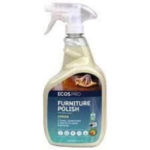 DESCRIPTION: (3) FURNITURE POLISH BRAND/MODEL: ECOS PRO INFORMATION: LEMON RETAIL$: $9.50 EA SIZE: 32 FL OZ QTY: 3