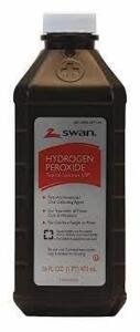 DESCRIPTION: (6) HYDROGEN PEROXIDE BRAND/MODEL: SWAN #3XKW4 RETAIL$: $5.98 EA SIZE: 16 OZ QTY: 6