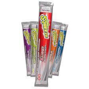 DESCRIPTION: (6) BAGS OF (10) FREEZER POPS BRAND/MODEL: SQWINCHER INFORMATION: 5 FLAVORS RETAIL$: $18.00 EA QTY: 6