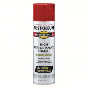 DESCRIPTION: (6) RUST PREVENTATIVE SPRAY PAINT BRAND/MODEL: RUST-OLEUM #490T08 INFORMATION: RED RETAIL$: $14.07 EA SIZE: 15 OZ QTY: 6