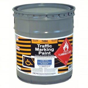 DESCRIPTION: (1) TRAFFIC ZONE MARKING PAINT BRAND/MODEL: RAE #4YNY5 RETAIL$: 342.83 SIZE: 5 GALLON QTY: 1