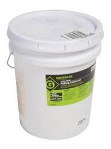 DESCRIPTION: (1) CLEAR LUBE PULLING LUBRICANT BRAND/MODEL: GREENLEE RETAIL$: $200.00 EA SIZE: 5 GALLON QTY: 1