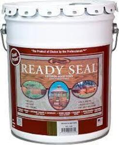 DESCRIPTION: (1) WOOD STAIN BRAND/MODEL: READY SEAL INFORMATION: MISSION BROWN RETAIL$: $185.00 EA SIZE: 5 GALLON QTY: 1