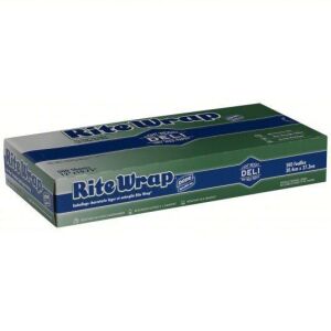 DESCRIPTION: (2) CASES OF (12) BOXES OF (500) INTERFOLDED LIGHTWEIGHT DELI WRAPBRAND/MODEL: DIXIE RITE-WRAP #RW66RETAIL$: $153.13 PER CASESIZE: 6" X 10.75"QTY: 2