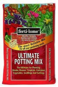 DESCRIPTION: (30) FERTI-LOME ULTIMATE POTTING MIX- 25 DRY QUARTS PER BAG SIZE: 25 DRY QUARTS LOCATION: MAIN WAREHOUSE