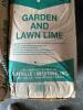 DESCRIPTION: (20) MAYVILLE GARDEN AND LAWN LIME- 50 LBS SIZE: 50 LBS LOCATION: MAIN WAREHOUSE - 7