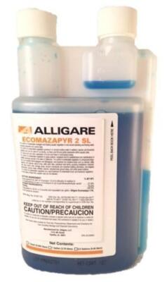 DESCRIPTION: 1 QT. BOTTLE OF IMAZAPYR 2 SL HERBICIDE BRAND/MODEL: ALLIGARE RETAIL$: $34.75 LOCATION: RETAIL SHOP QTY: 1