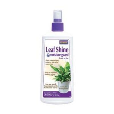 DESCRIPTION: (4) 12 OZ. BOTTLES OF LEAF SHINE MOISTURE GUARD BRAND/MODEL: BONIDE 116 LOCATION: RETAIL SHOP QTY: 4