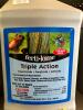 DESCRIPTION: (3) 32 OZ. BOTTLES OF TRIPLE ACTION INSECTICIDE/FUNGICIDE/MITICIDE BRAND/MODEL: FERTI-LOME 12246-0916-CL RETAIL$: $38.50 EACH LOCATION: R - 4