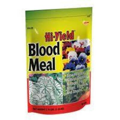 DESCRIPTION: (3) 2.75 LB. BAGS OF BLOOD MEAL 12-0-0 BRAND/MODEL: HI-YIELD 32144 LOCATION: RETAIL SHOP QTY: 3