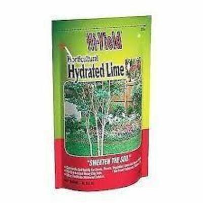 DESCRIPTION: (3) 5 LB. BAGS OF HORTICULTURE HYDRATED LIME BRAND/MODEL: HI-YIELD 33371 RETAIL$: $7.65 EACH LOCATION: RETAIL SHOP QTY: 3