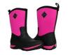 DESCRIPTION: PAIR OF ARCTIC WEEKEND WINTER BOOTS BRAND/MODEL: MUCK WAW-404 INFORMATION: BLACK/HOT PINK SIZE: W 6 RETAIL$: $104.99 LOCATION: RETAIL SHO