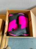 DESCRIPTION: PAIR OF ARCTIC WEEKEND WINTER BOOTS BRAND/MODEL: MUCK WAW-404 INFORMATION: BLACK/HOT PINK SIZE: W 6 RETAIL$: $104.99 LOCATION: RETAIL SHO - 4