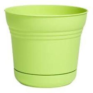 DESCRIPTION: (10) 10" SATURN PLASTIC PLANTER- HONEYDEW BRAND/MODEL: BLOEM RETAIL$: $7.99 EACH SIZE: 9.8" WIDTH LOCATION: STORE