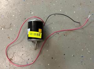 DESCRIPTION: 12V MOTOR FOR POLY HOPPER SPREADERS RETAIL$: $91.99 LOCATION: STORE