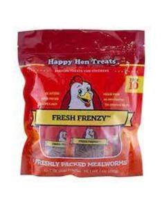 DESCRIPTION: (9) HAPPY HEN TREATS FRESH FRENZY (10 PACK) BRAND/MODEL: HAPPY HEN RETAIL$: $14.99 EACH LOCATION: STORE