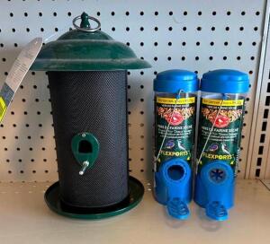 DESCRIPTION: (3) ASSORTED BIRD FEEDERS AS SHOWN LOCATION: STORE