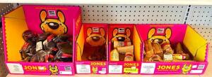 DESCRIPTION: (4) BOXES OF ASSORTED BONES BRAND/MODEL: JONES NATURAL CHEWS LOCATION: RETAIL SHOP QTY: 4