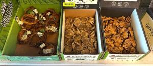 DESCRIPTION: (3) BOXES OF CHEW-A-BULLS DOG TREATS BRAND/MODEL: REDBARN NATURALS LOCATION: RETAIL SHOP QTY: 3