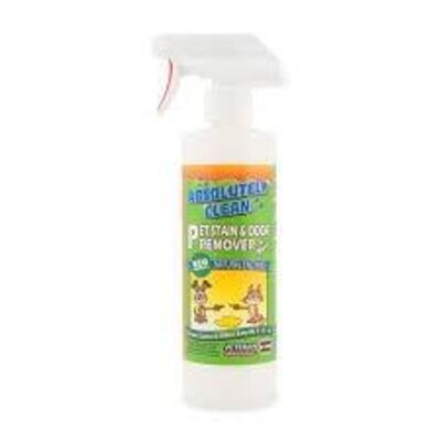 DESCRIPTION: (4) BOTTLES OF PET STAIN & ODOR REMOVER BRAND/MODEL: ABSOLUTELY CLEAN LOCATION: RETAIL SHOP QTY: 4