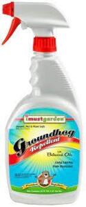 DESCRIPTION: (5) 32 OZ. BOTTLES OF ALL NATURAL GROUNDHOG REPELLENT BRAND/MODEL: IMUSTGARDEN LOCATION: RETAIL SHOP QTY: 5