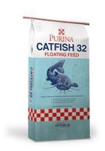 DESCRIPTION: (1) 50 LB. BAG OF CATFISH 32 FEED BRAND/MODEL: PURINA INFORMATION: SEE PHOTOS FOR MORE DETAILS LOCATION: RETAIL SHOP QTY: 1