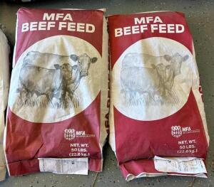 DESCRIPTION: (2) 50 LB. BAGS OF NATURAL 36 SUPPLEMENT CATTLE AND HORSE FEED BRAND/MODEL: MFA INFORMATION: SEE PHOTOS FOR MORE DETAILS LOCATION: RETAIL