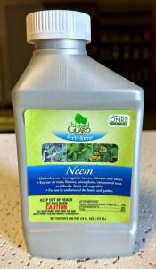 DESCRIPTION: (4) 16 OZ. BOTTLES OF NEEM BRAND/MODEL: FERTI-LOME 40712 LOCATION: STOCK ROOM QTY: 4