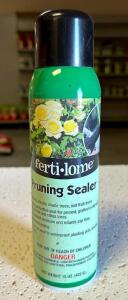 DESCRIPTION: (6) 15 OZ. CANS OF PRUNING SEALER BRAND/MODEL: FERTI-LOME 20337 LOCATION: STOCK ROOM QTY: 6