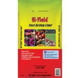 DESCRIPTION: (3) 4 LB. BAGS OF FAST ACTING LIME BRAND/MODEL: HI-YIELD 32134 LOCATION: STOCK ROOM QTY: 3