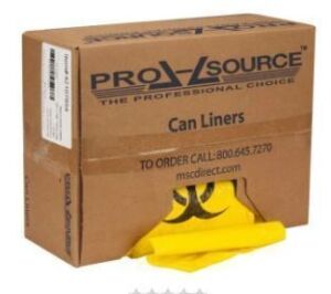 DESCRIPTION: (1) PACK OF (200) HAZARDOUS WASTE CAN LINERSBRAND/MODEL: PRO SOURCERETAIL$: $176.05SIZE: 33 GALLONQTY: 1