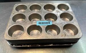 (5) 12 GROUP MUFFIN PANS