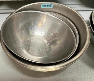 (4) PIECE STAINLESS MIXING BOWL SET