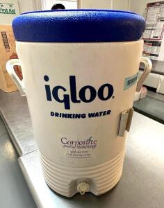 (3) 5 GALLON IGLOO WATER COOLERS