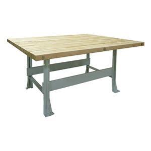 DESCRIPTION: (1) FOUR STATION WORKBENCH BRAND/MODEL: HANN #HAN-ML4-0V INFORMATION: WOOD TOP RETAIL$: $2340.00 EA SIZE: ASSEMBLY REQUIRED, 64" X 54" QT
