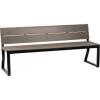 DESCRIPTION: (1) SITTING BENCH WITH BACKREST BRAND/MODEL: LORELL #LLR42691 INFORMATION: WEATHERED CHARCOAL RETAIL$: $309.92 EA SIZE: 72"L 22-3/8"W 18"