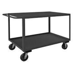 DESCRIPTION: (1) ROLLING SERVICE CART BRAND/MODEL: DURHAM #RSC-243036-2-3K-TLD-95 INFORMATION: GRAY RETAIL$: $557.53 EA SIZE: 24" X 30" QTY: 1