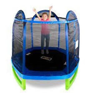 DESCRIPTION: (1) MY FIRST TRAMPOLINE BRAND/MODEL: BOUNCE PRO RETAIL$: $122.00 EA SIZE: 7' QTY: 1