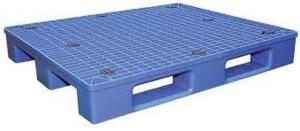 DESCRIPTION: (2) PLASTIC PALLETS BRAND/MODEL: VESTIL #PLPS-4840 INFORMATION: BLUE RETAIL$: $397.62 EA SIZE: 48 X 40" QTY: 2