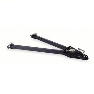 DESCRIPTION: (1) ADJUSTABLE TOW BAR BRAND/MODEL: REESE #2ZPW5 INFORMATION: BLACK RETAIL$: 156.98 SIZE: 5000 LB QTY: 1